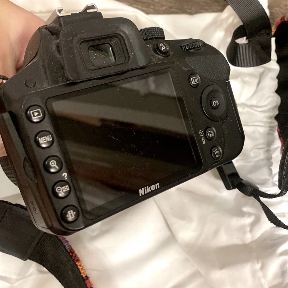 Nikon D3200 ($300) and 55-200 lens (200)